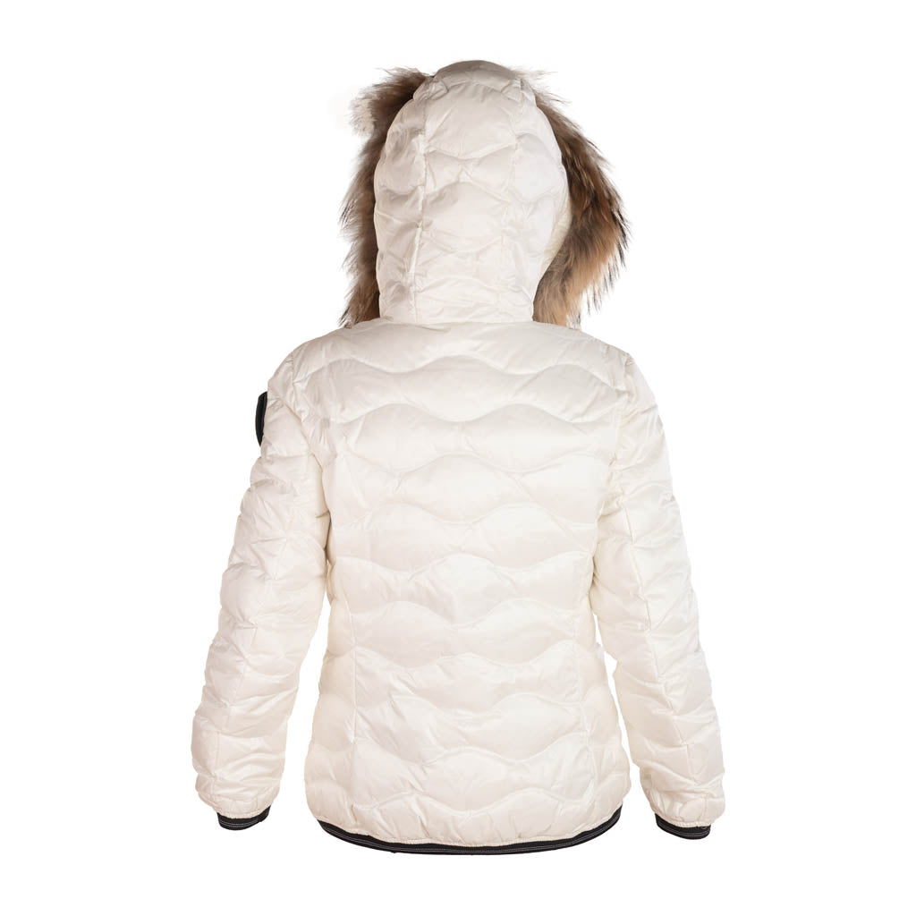 PIUMINO DONNA BLAUER CON BORDO IN PELLICCIA MOD. "ALDIE" - Colori disponibili: 2