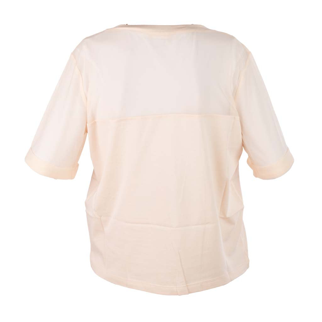 T-SHIRT DONNA LIU JO IN JERSEY E MESH - Colori disponibili: 2