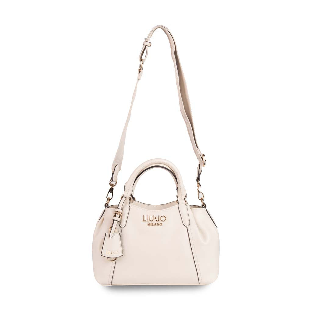 BORSA A MANO DONNA LIU JO IN ECOPELLE - COL. CREMA