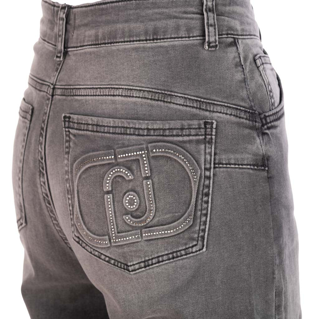 JEANS PALAZZO DONNA LIU JO IN DENIM STRETCH - Colori disponibili: 2
