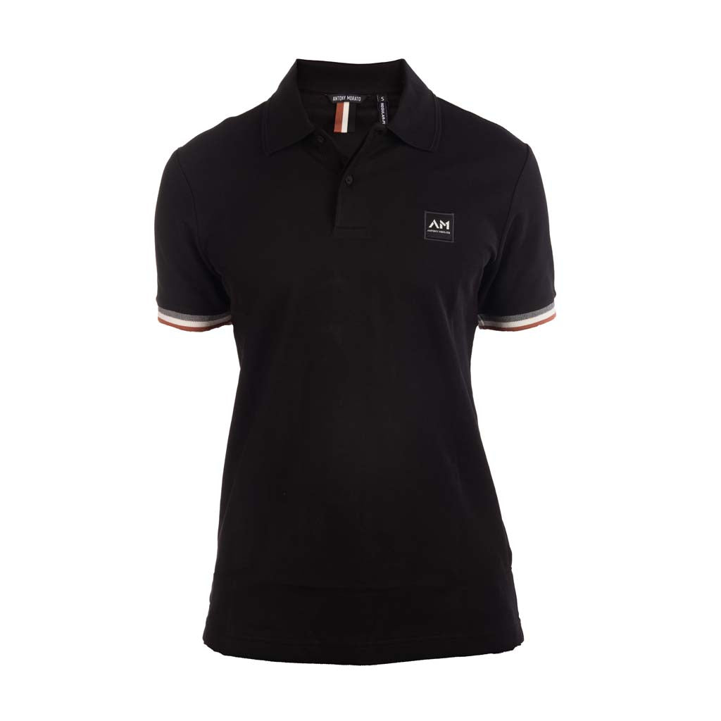 POLO ANTONY MORATO IN COTONE CON ELASTICI IN CONTRASTO - Colori disponibili: 2