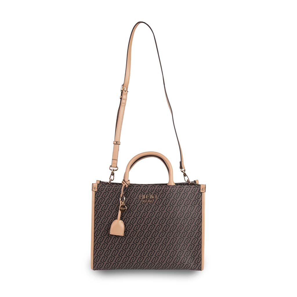 BORSA DONNA LIU JO CON MONOGRAM - COL. TESTA DI MORO