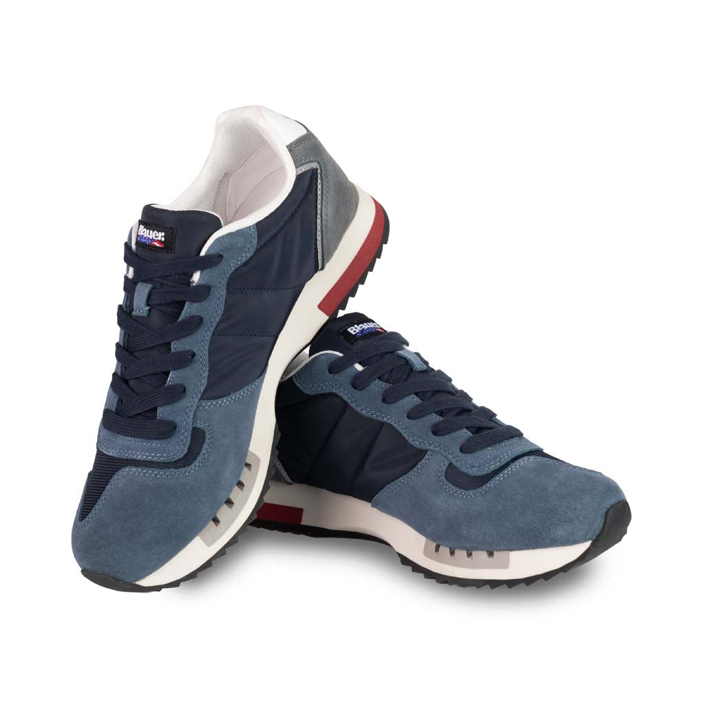 SNEAKERS UOMO BLAUER MOD. "QUEENS" - COL. BLU SODALITE