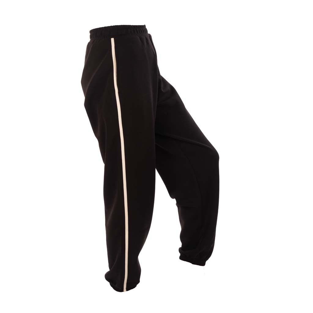 PANTALONE JOGGER DONNA GUESS CON BANDE LATERALI - COL. NERO