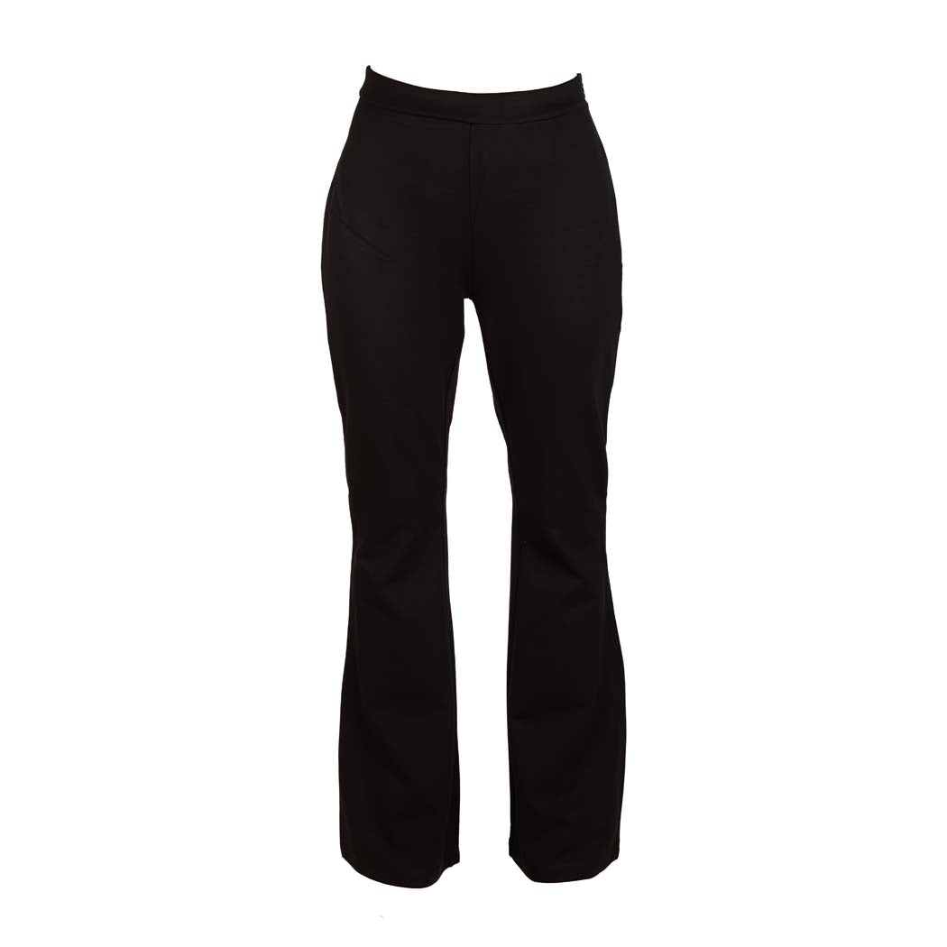 PANTALONE DONNA LIU JO BETTER IN MISTO VISCOSA STRETCH - COL. NERO