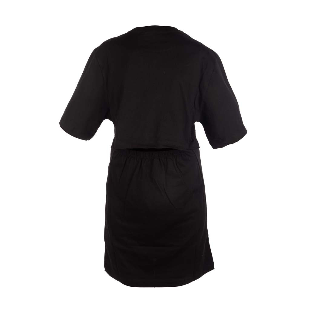 ABITO CORTO DONNA GAELLE CON STRASS - COL. NERO