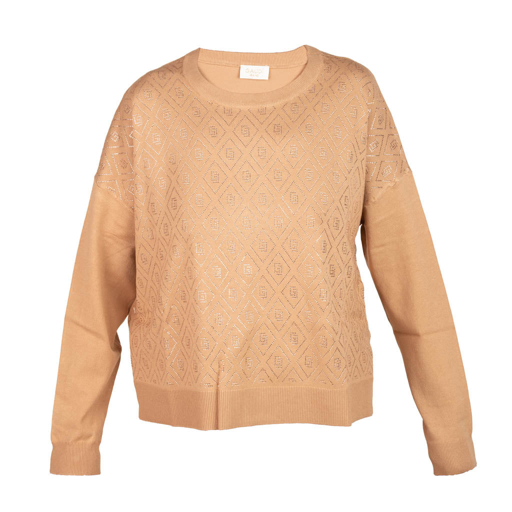 MAGLIA DONNA GAUDì LOGATA CON LUREX - Colori disponibili: 2