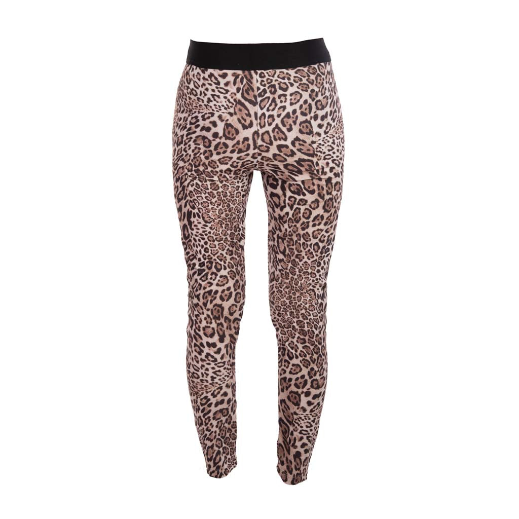 LEGGINS DONNA GAELLE IN LYCRA CON BANDA ELASTICA - COL. ANIMALIER