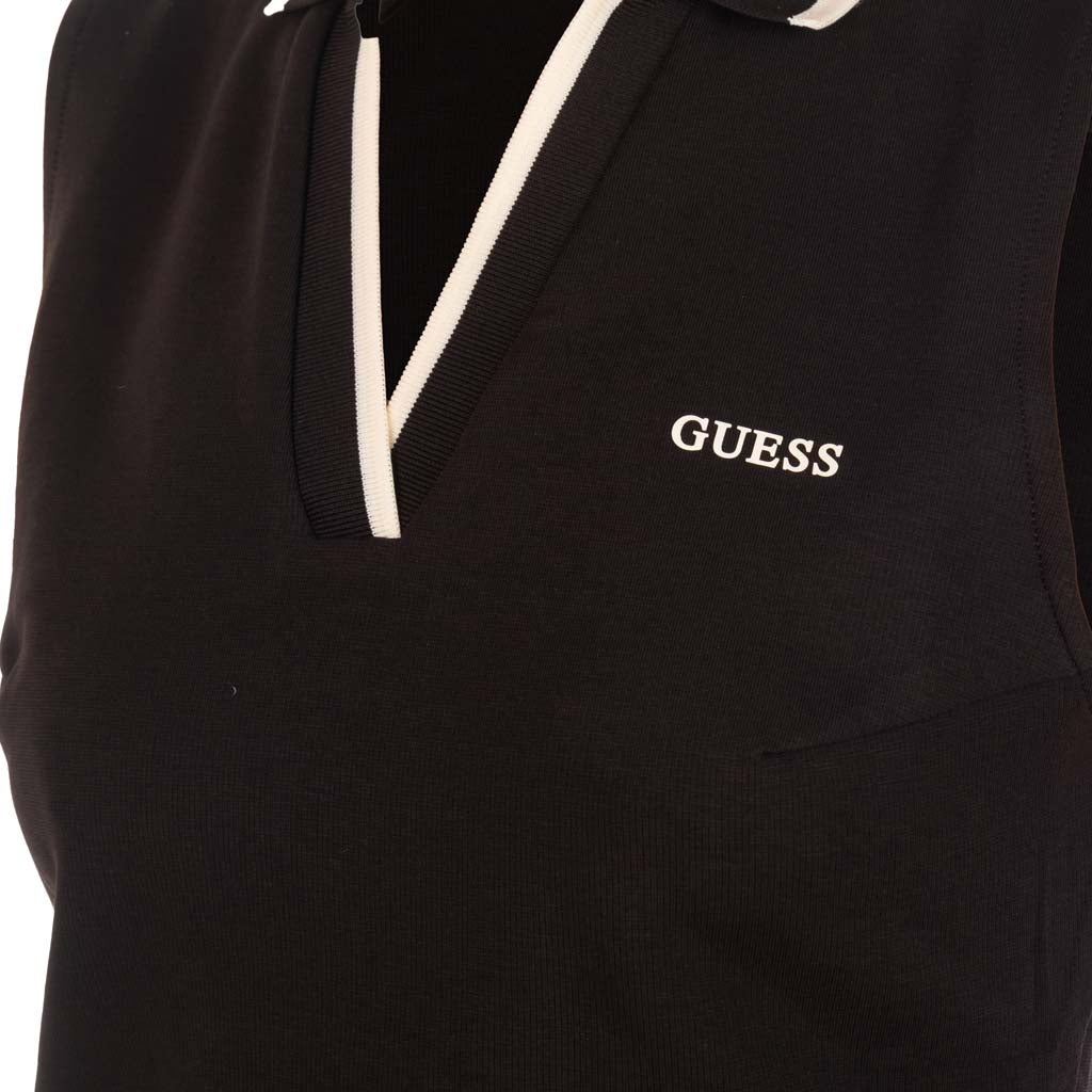 ABITO DONNA GUESS SENZA MANICHE - COL. NERO