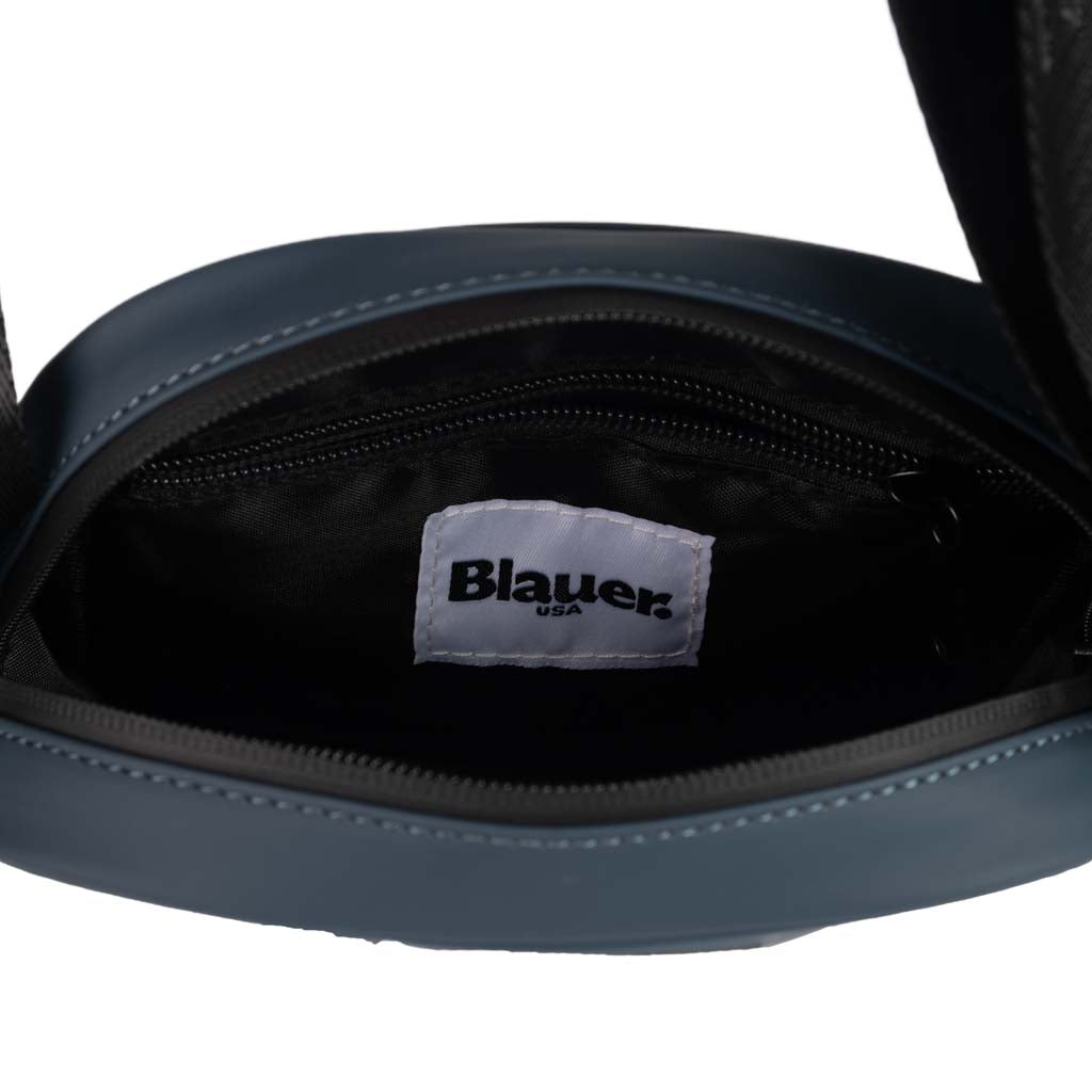 TRACOLLA UOMO BLAUER MOD. "COV" IN MATERIALE GOMMATO - Colori disponibili: 2