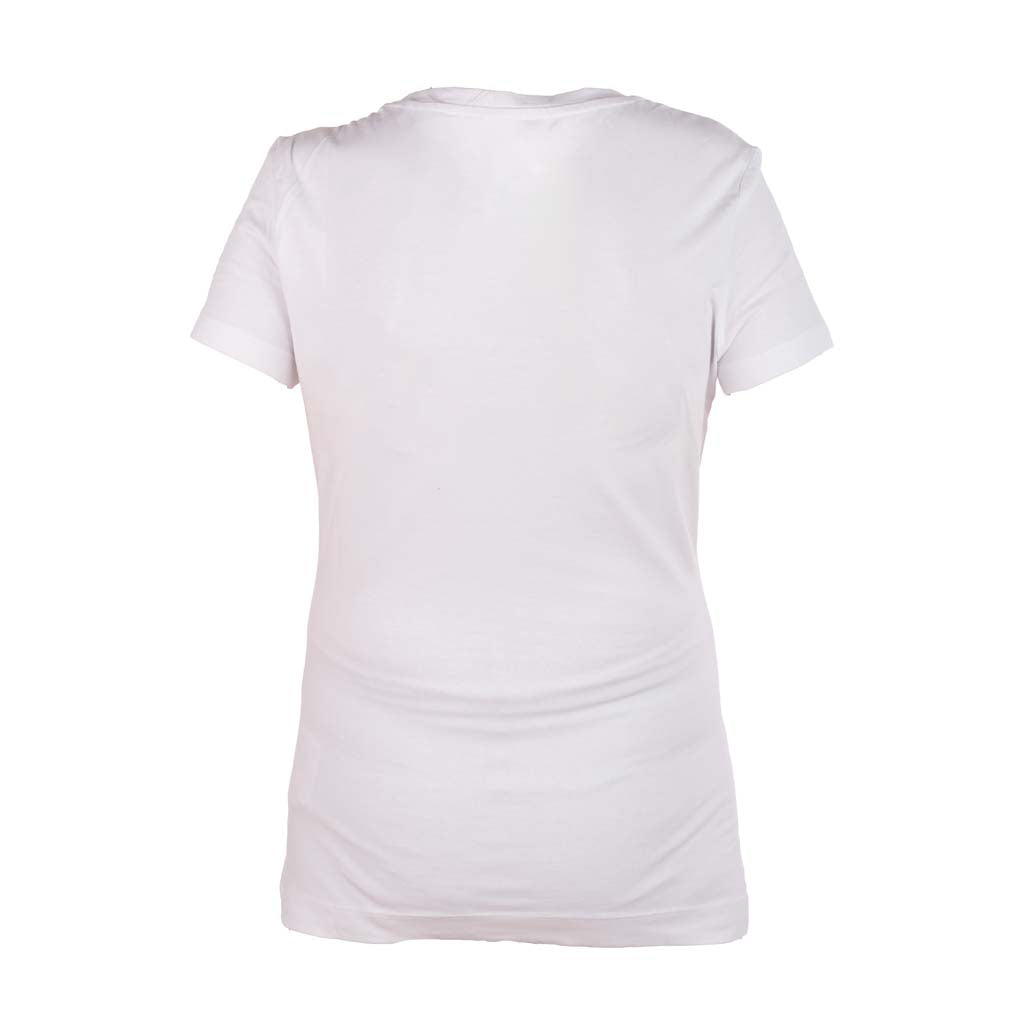 T-SHIRT DONNA GUESS CON LOGO FRONTALE RICAMATO - Colori disponibili: 3