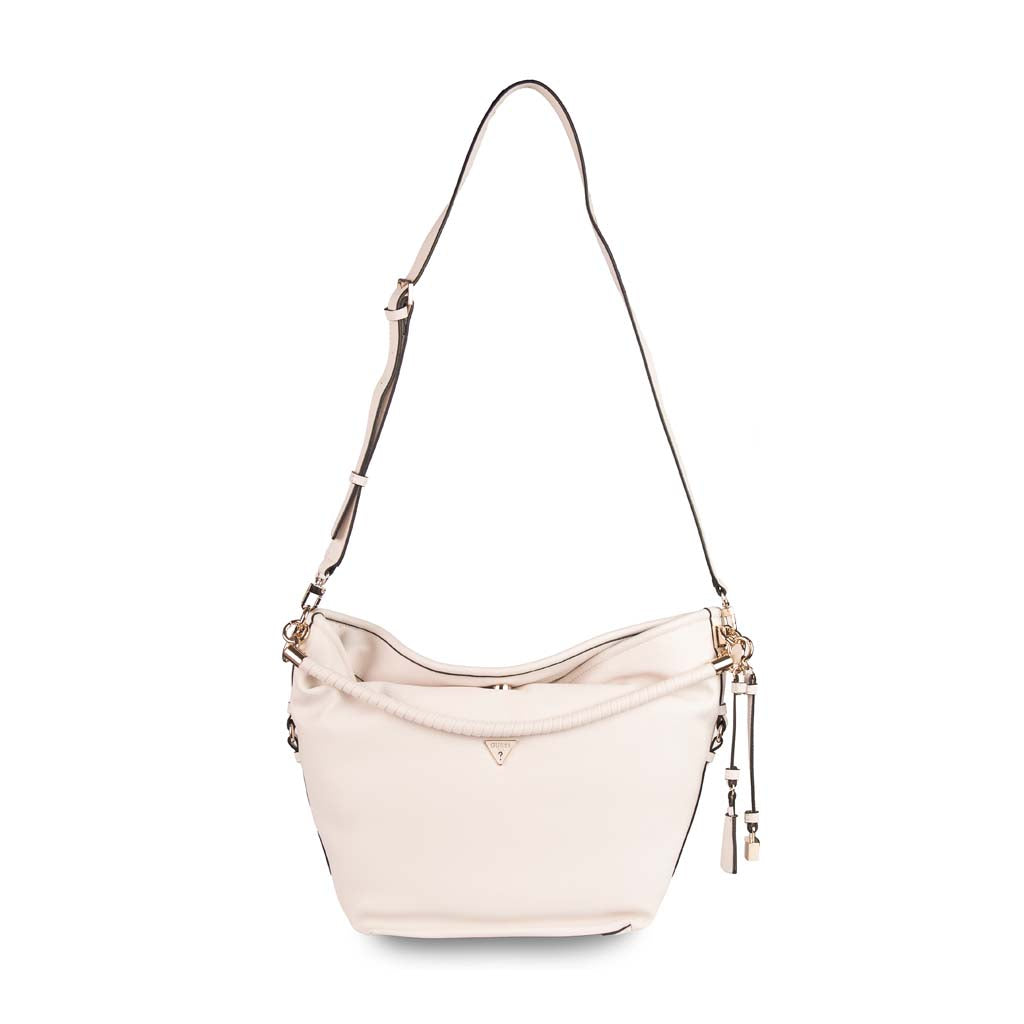 BORSA A MANO HOBO DONNA GUESS IN ECOPELLE - COL. BIANCO