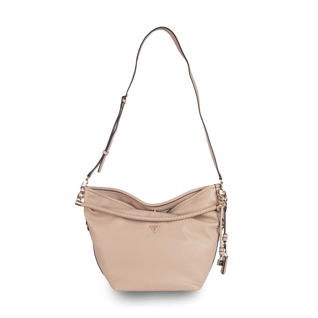 BORSA A MANO HOBO DONNA GUESS IN ECOPELLE - COL. TORTORA