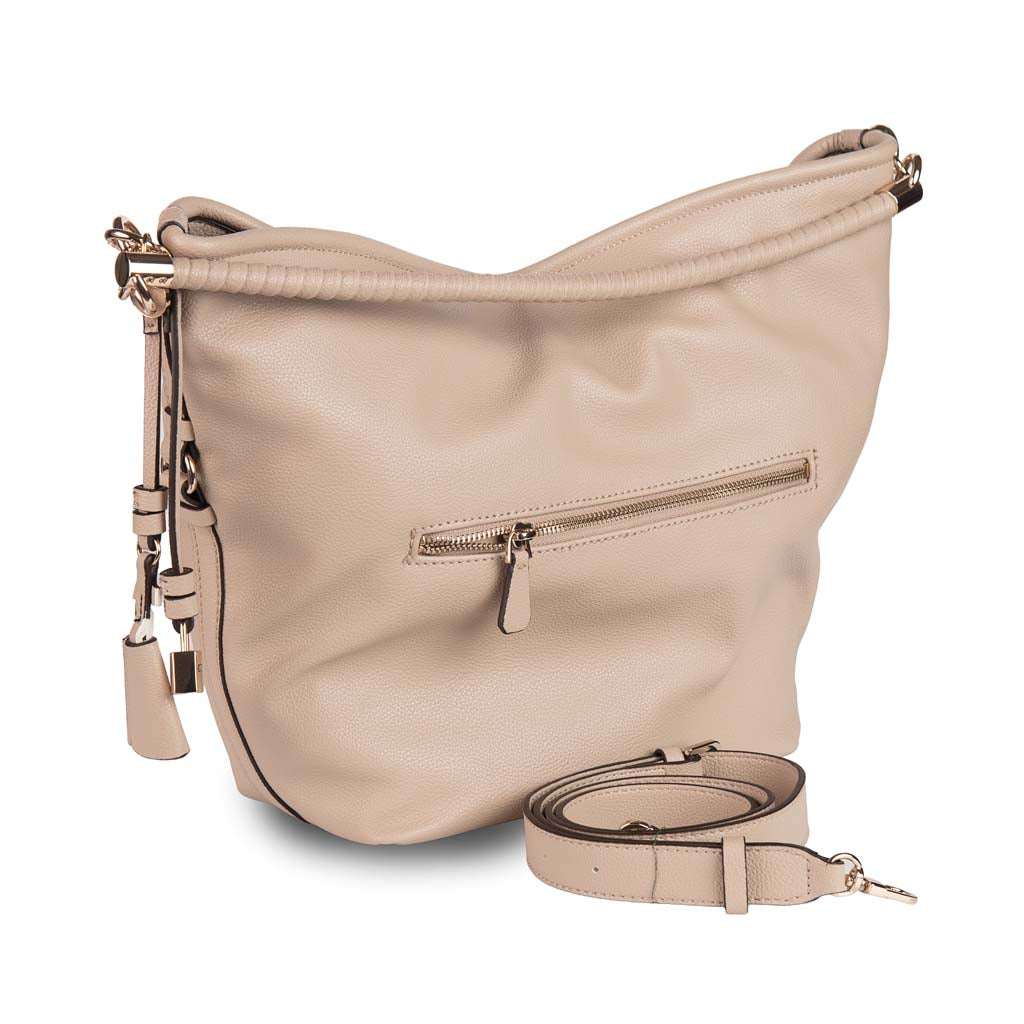 BORSA A MANO HOBO DONNA GUESS IN ECOPELLE - COL. TORTORA