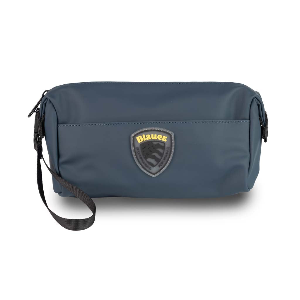 TROUSSE UOMO BLAUER GOMMATA CON LOGO - COL. BLU NAVY
