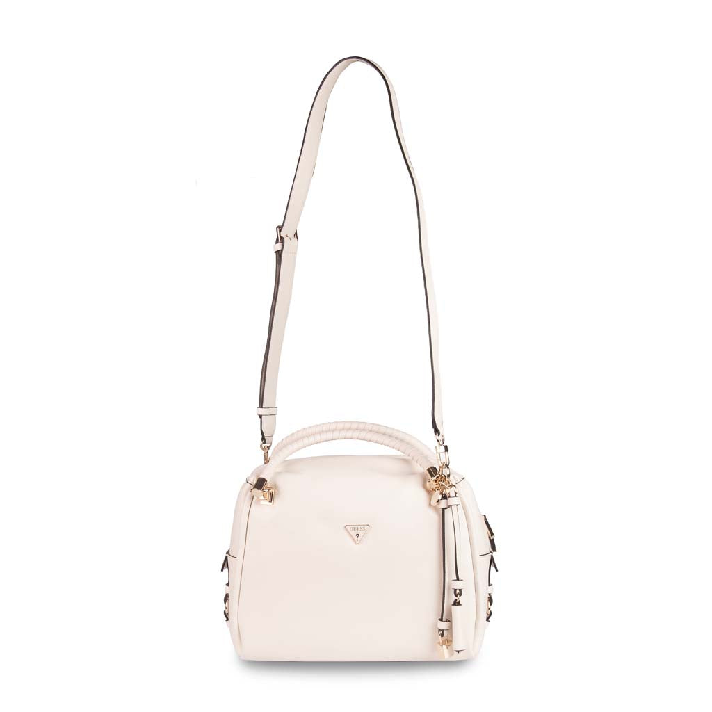 BORSA DONNA GUESS CON DOPPIO MANICO IN ECOPELLE - COL. BIANCO