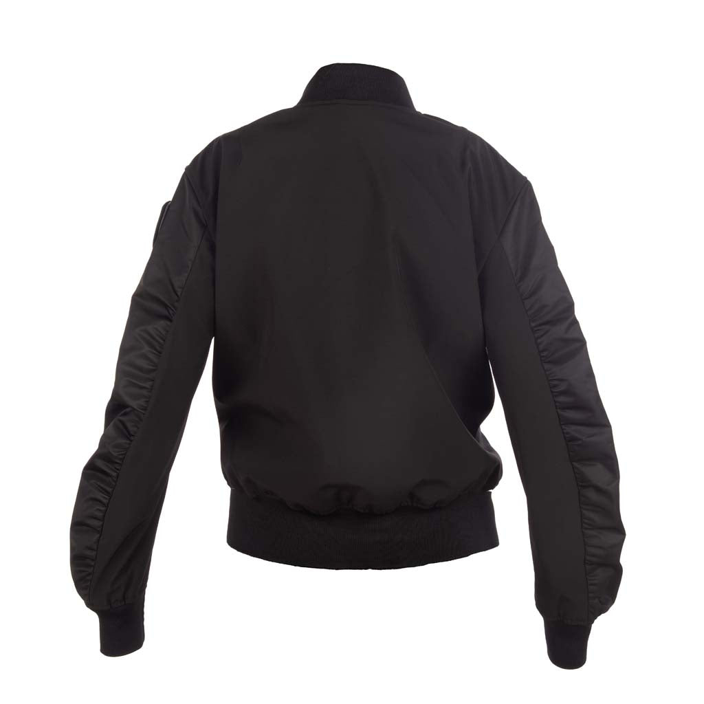 BOMBER DONNA BLAUER IN NYLON E NEOPRENE MOD. "LAURIE" - COL. NERO