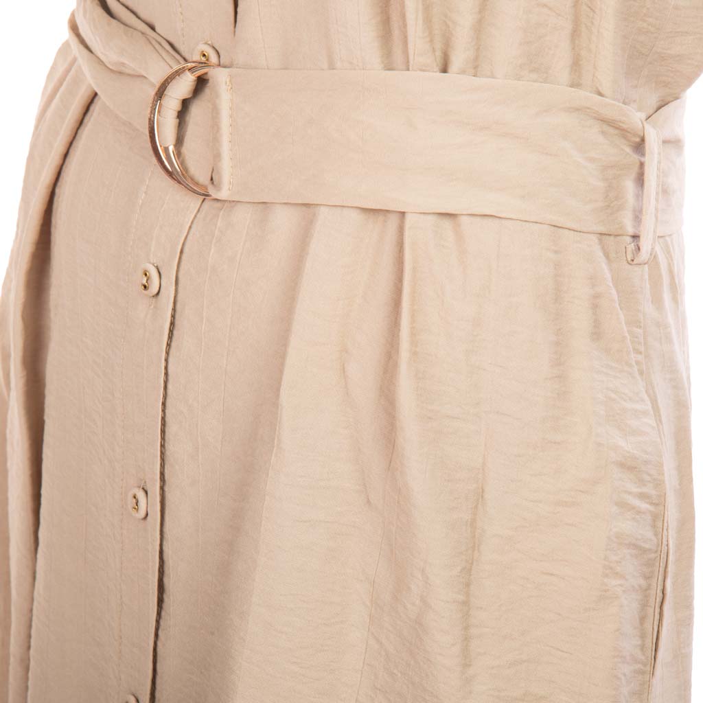 CHEMISER ARTIGLI SMANICATO CON CINTURA - Colori disponibili: 2