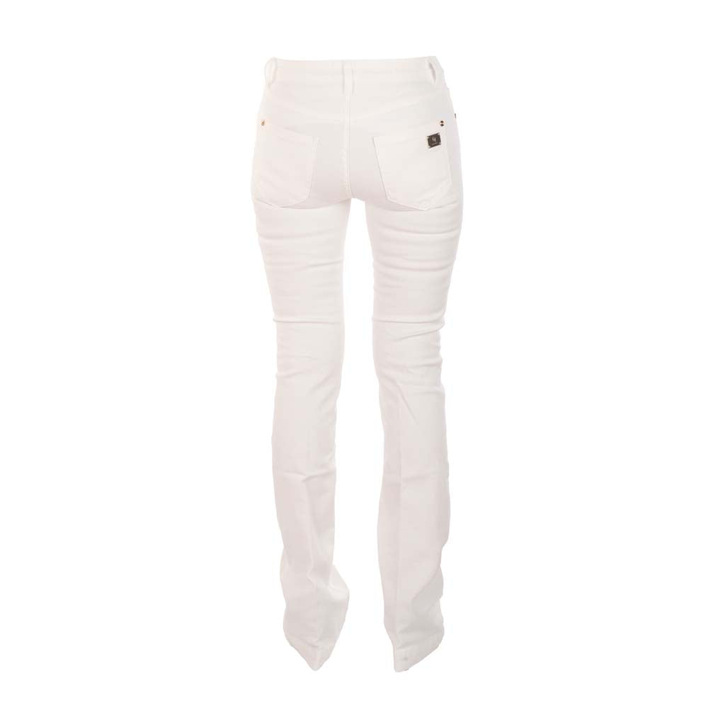 PANTALONI DONNA GAUDI' BOOTCUT IN TWILL - Colori disponibili: 2