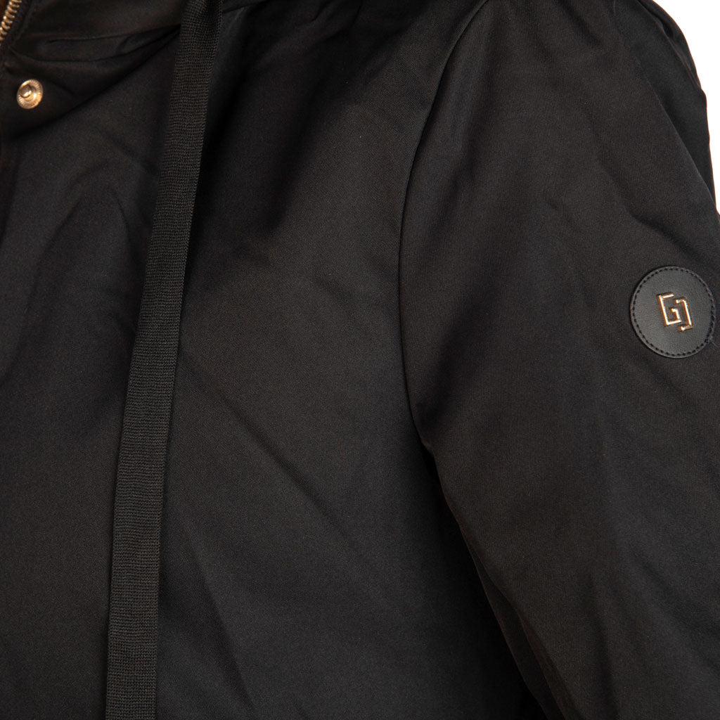 PARKA DONNA GAUDì CON PELLICCIA SINTETICA - COL. NERO