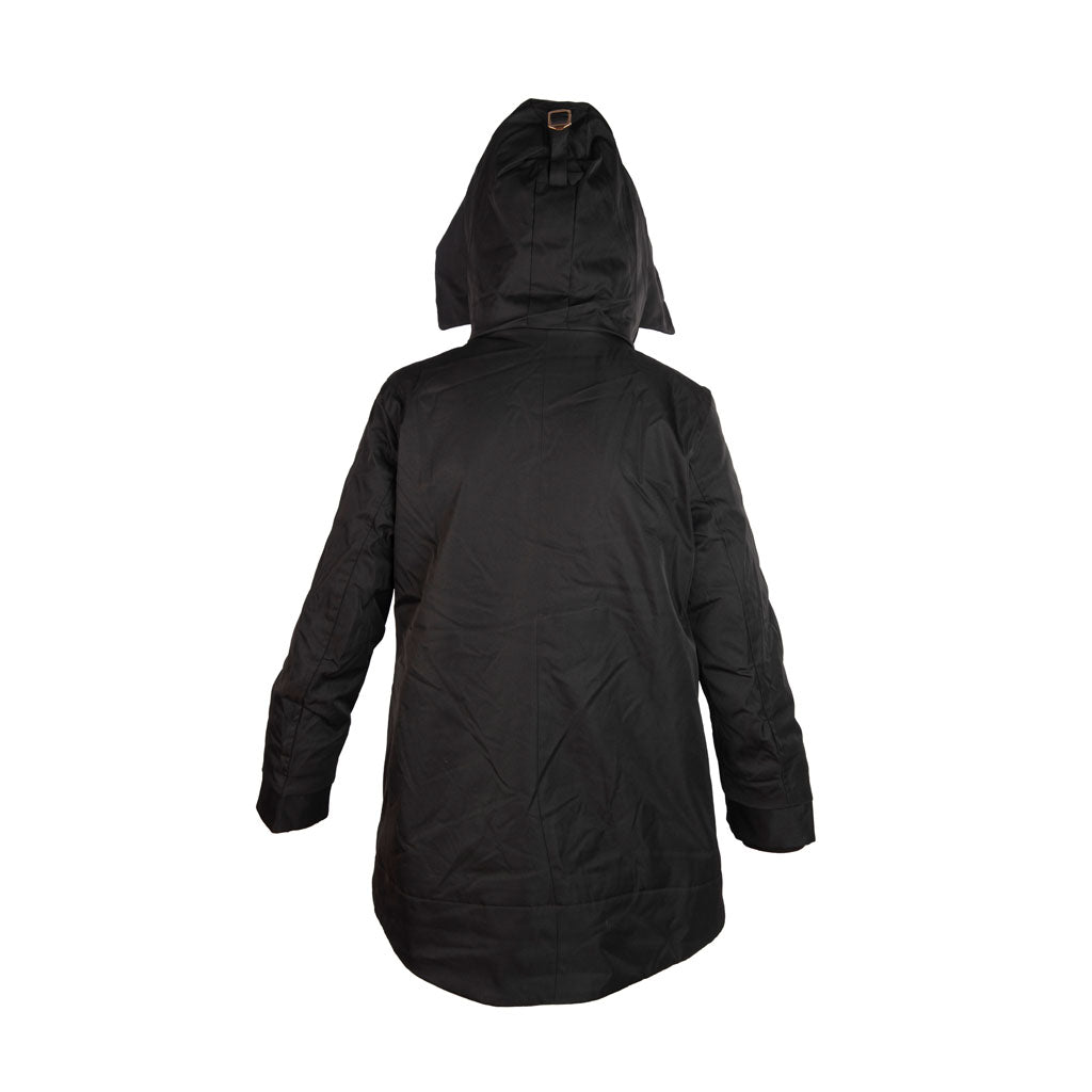 PARKA DONNA GAUDì CON PELLICCIA SINTETICA - COL. NERO