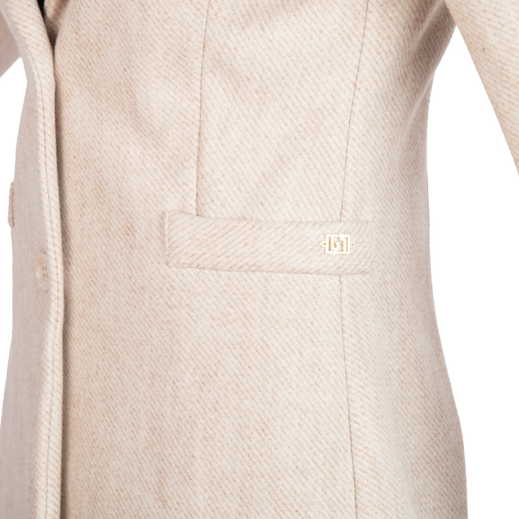 CAPPOTTO DONNA GAUDì CON COLLO A REVERS - Colori disponibili: 2