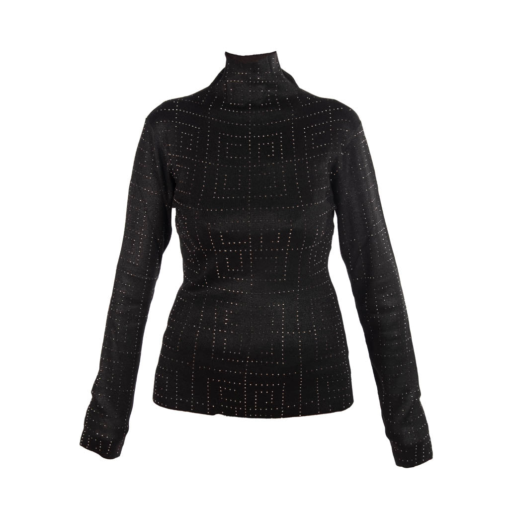 MAGLIA DONNA GAUDì IN LUREX CON STRASS - Colori disponibili: 2