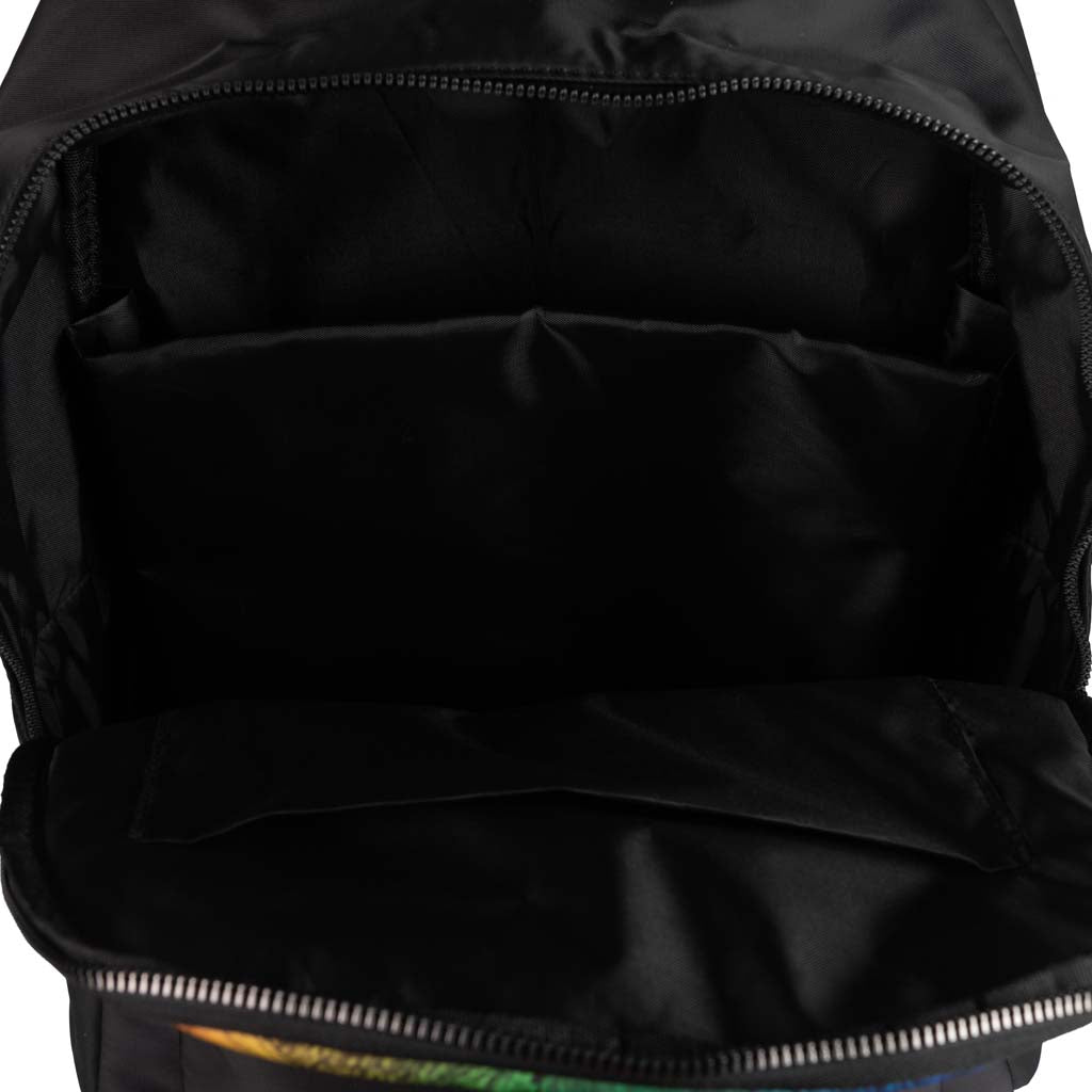 ZAINO UOMO COUNTY OF MILAN IN NYLON CON STAMPA - COL. NERO / RAINBOW WINGS