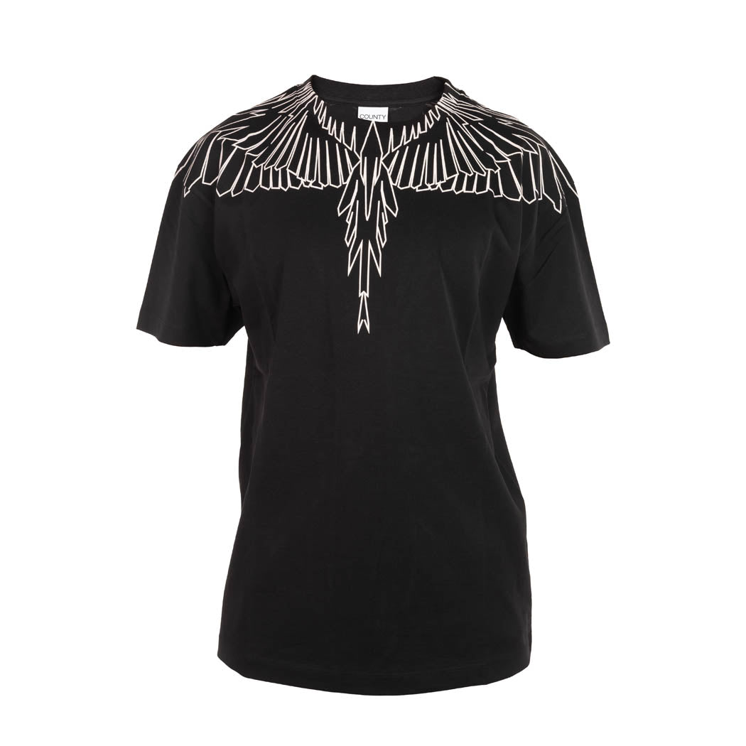 T-SHIRT UOMO MARCELO BURLON COUNTY OF MILAN CON STAMPA - Colori disponibili: 2