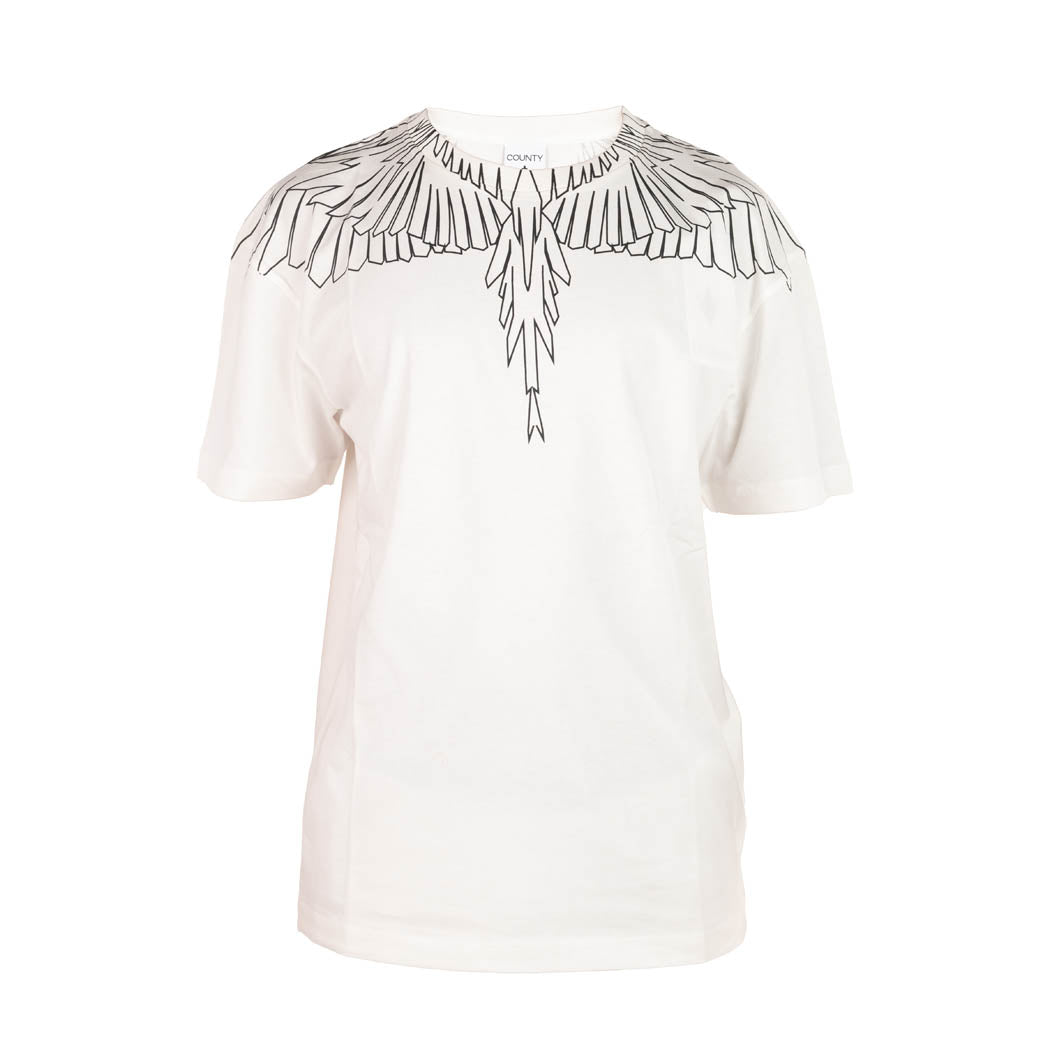T-SHIRT UOMO MARCELO BURLON COUNTY OF MILAN CON STAMPA - Colori disponibili: 2