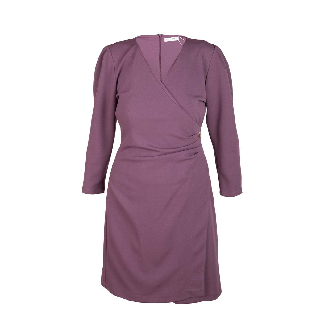 ABITO CORTO INCROCIATO DONNA ARTIGLI - Colori disponibili: 2