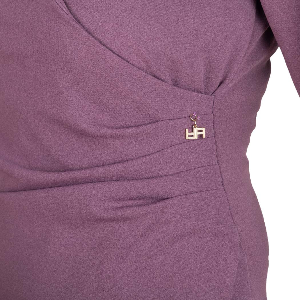 ABITO CORTO INCROCIATO DONNA ARTIGLI - Colori disponibili: 2