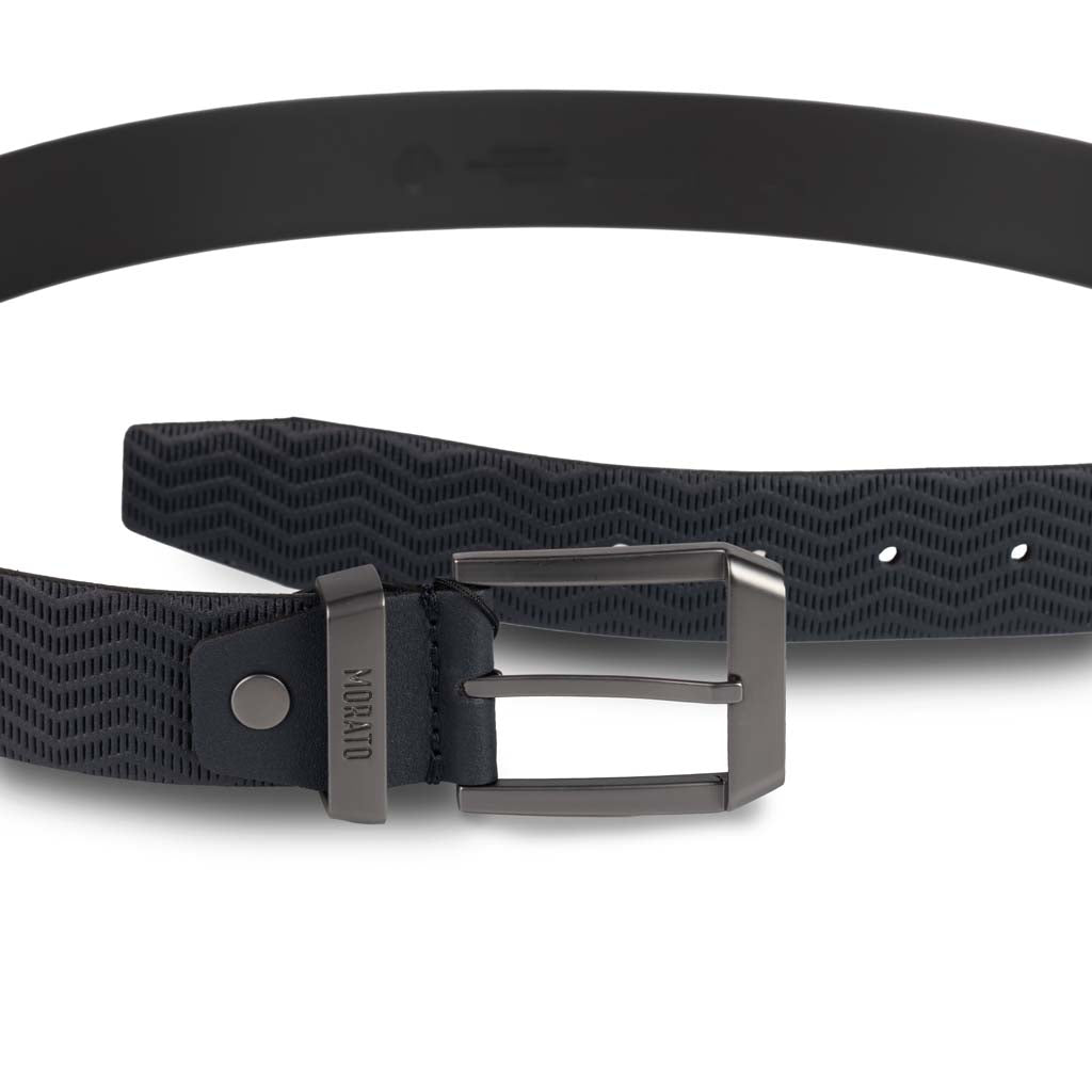 CINTURA ANTONY MORATO IN PELLE CON FIBBIA - COL. BLU