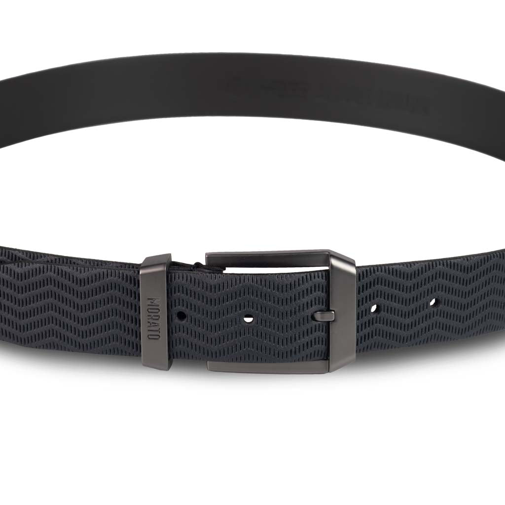 CINTURA ANTONY MORATO IN PELLE CON FIBBIA - COL. BLU