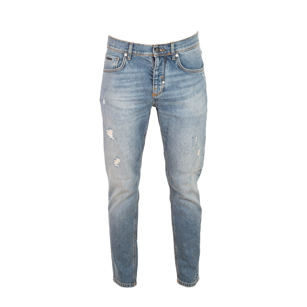 JEANS UOMO ANTONY MORATO MOD "ARGON" ALLA CAVIGLIA - COL. BLU DENIM