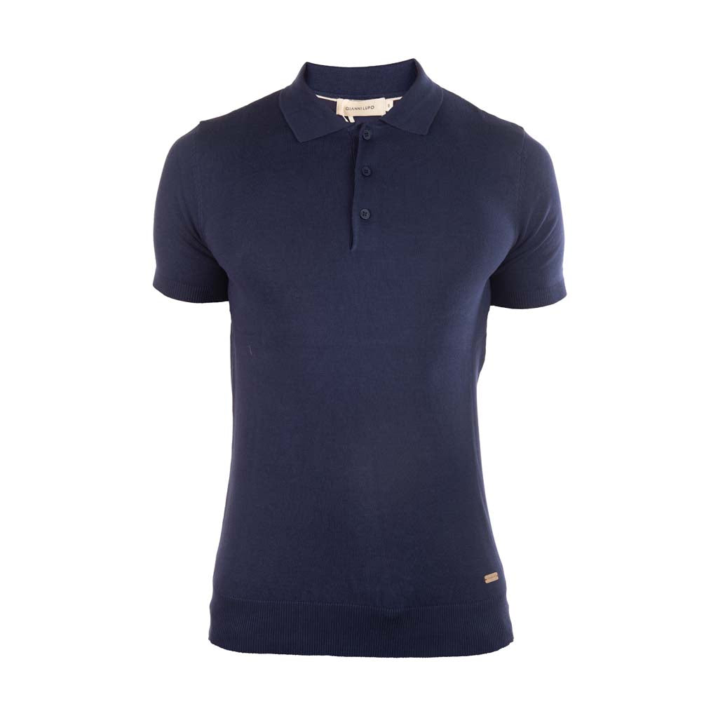 POLO UOMO GIANNI LUPO IN MAGLIA MUSCLE FIT - Colori disponibili: 2