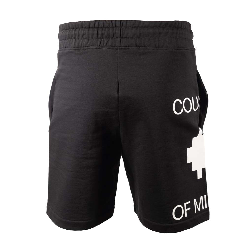PANTALONCINI UOMO COUNTY OF MILAN CON LOGO - COL. NERO