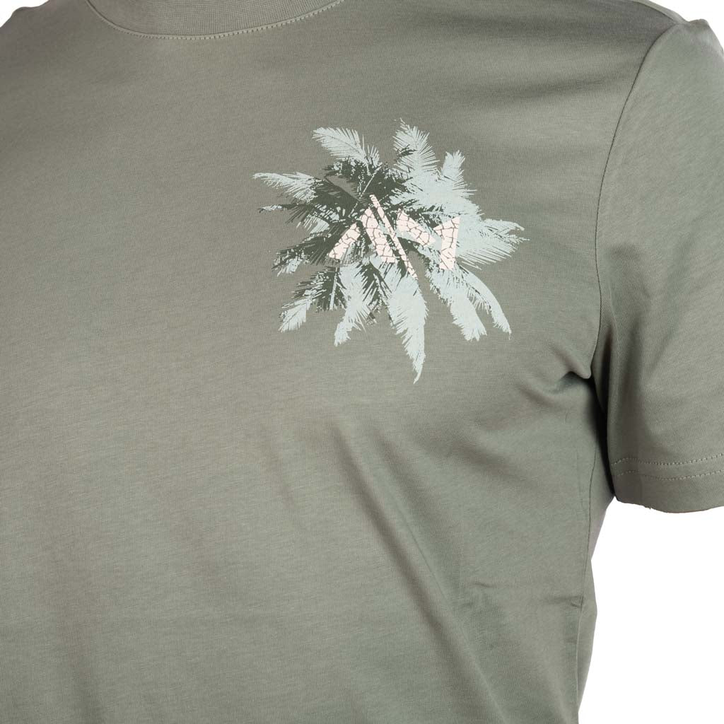 T-SHIRT ANTONY MORATO REGULAR FIT IN JERSEY DI COTONE CON STAMPA FLORAL - Colori disponibili: 2