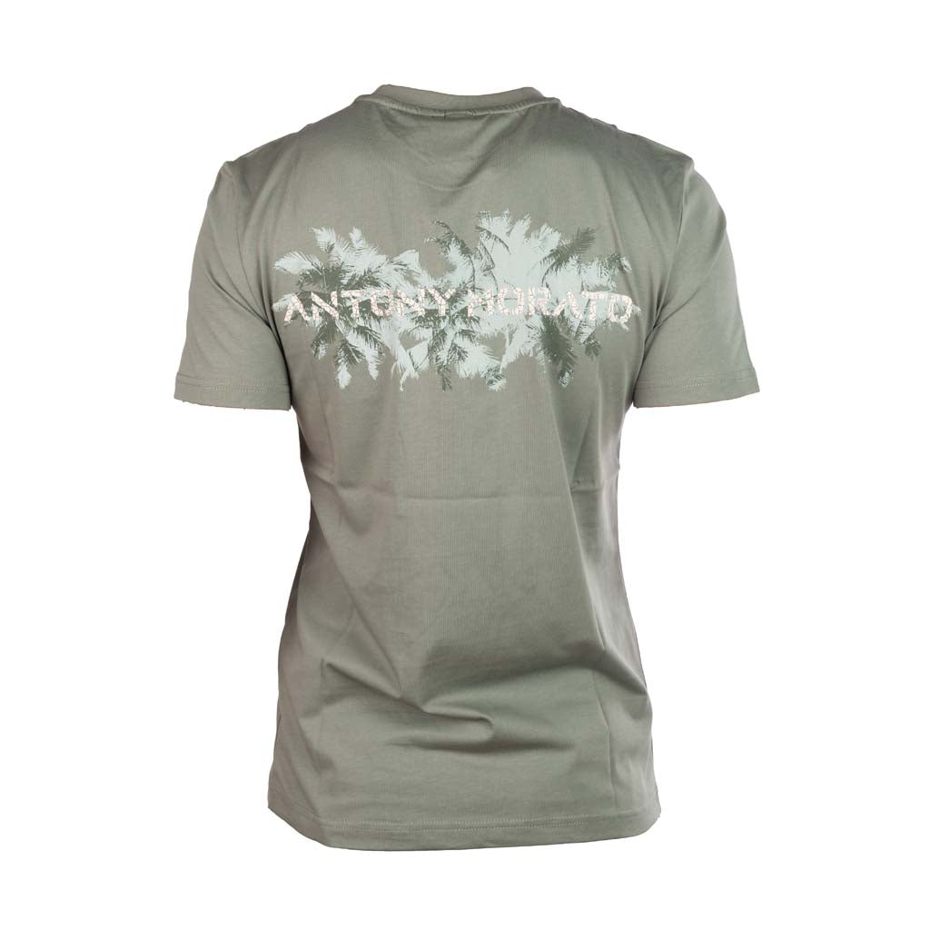 T-SHIRT ANTONY MORATO REGULAR FIT IN JERSEY DI COTONE CON STAMPA FLORAL - Colori disponibili: 2