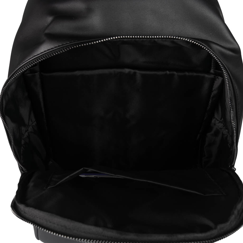 ZAINO MARCELO BURLON COUNTY OF MILAN CON STAMPA WINGS - COL. NERO