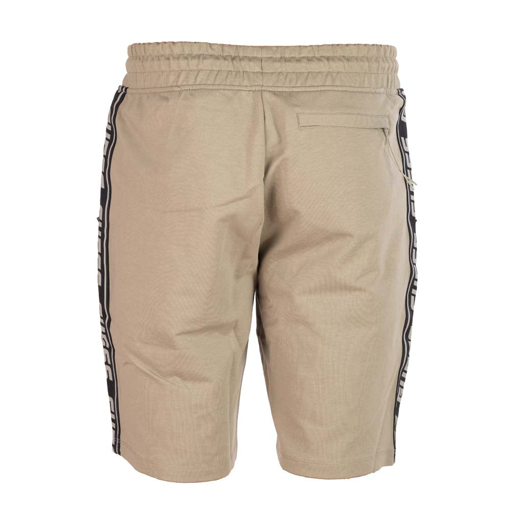 SHORTS UOMO GUESS CON BANDE LOGATE LATERALI - COL. VERDE OLIVA