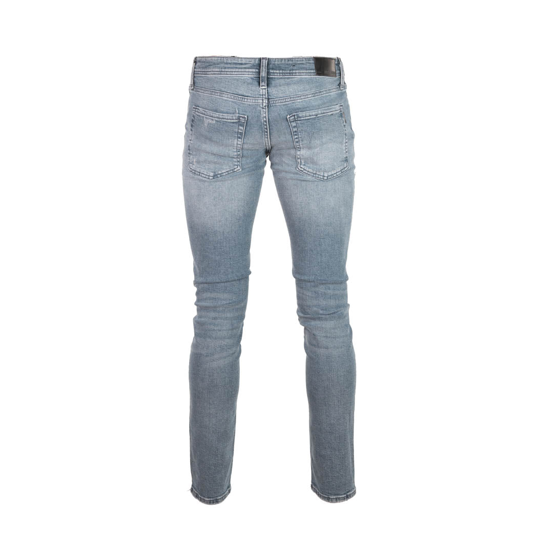 JEANS UOMO ANTONY MORATO TAPERED FIT MOD. "OZZY" CON STRAPPI - COL. BLU DENIM
