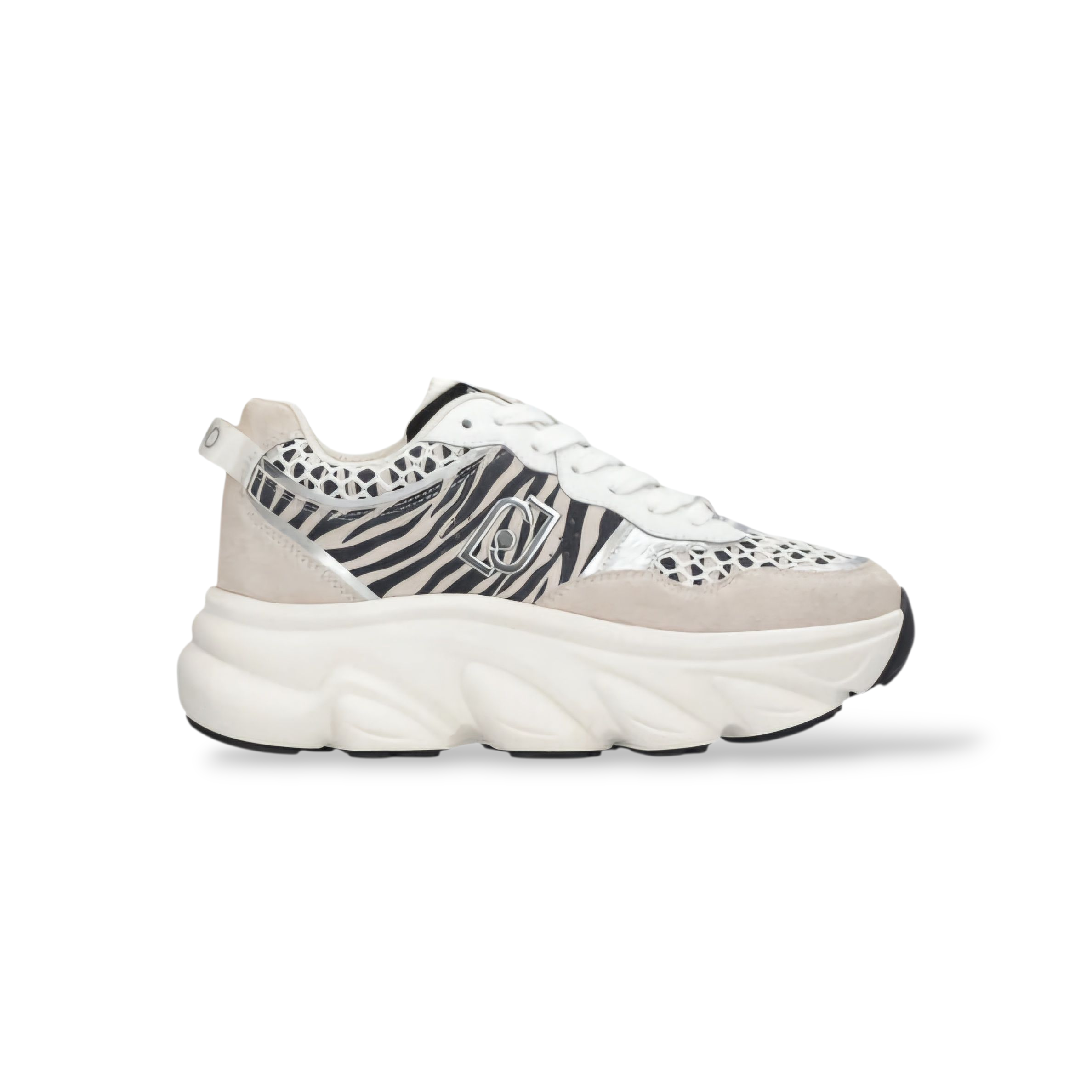 SNEAKERS LIU JO CHUNCHY ANIMALIER COL.ZEBRATO