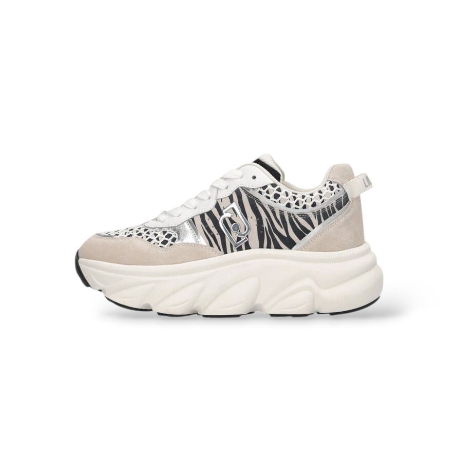 SNEAKERS LIU JO CHUNCHY ANIMALIER COL.ZEBRATO