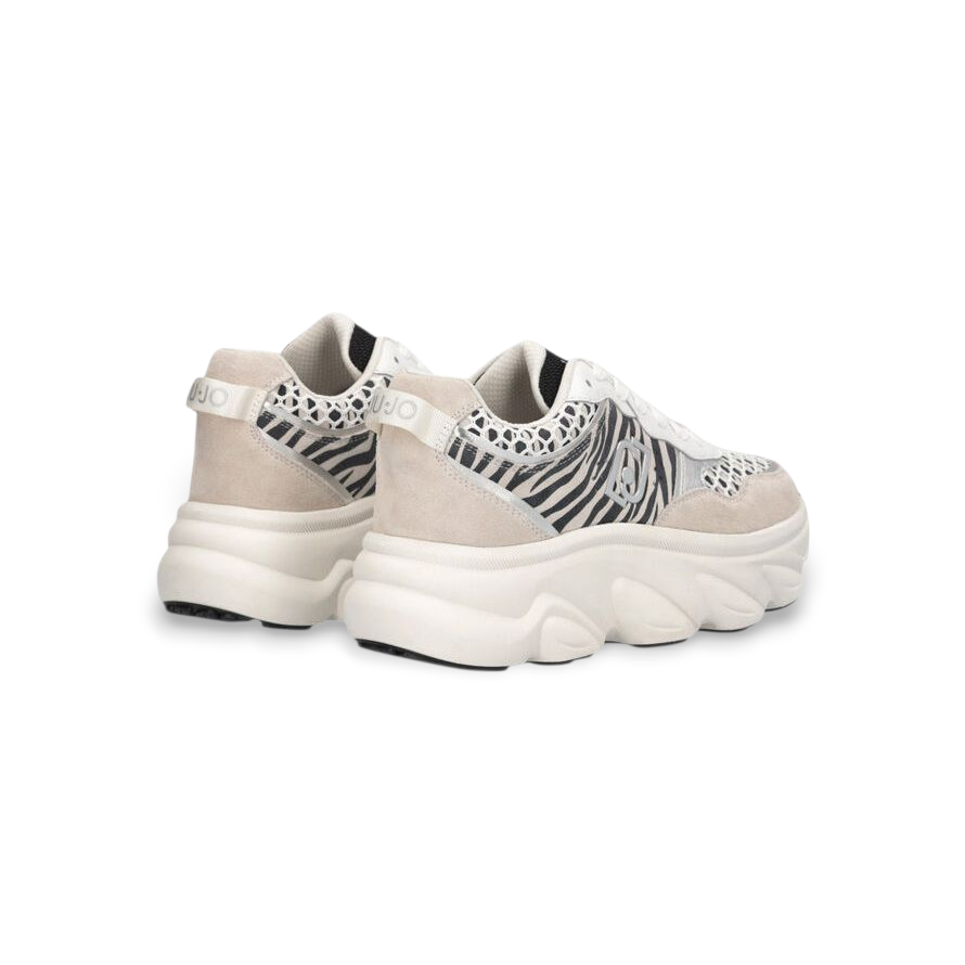 SNEAKERS LIU JO CHUNCHY ANIMALIER COL.ZEBRATO