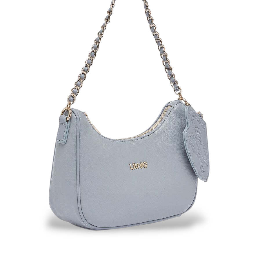 BORSA LIU JO HOBO PICCOLA CON PORTAMONETE COL.AZZURRO