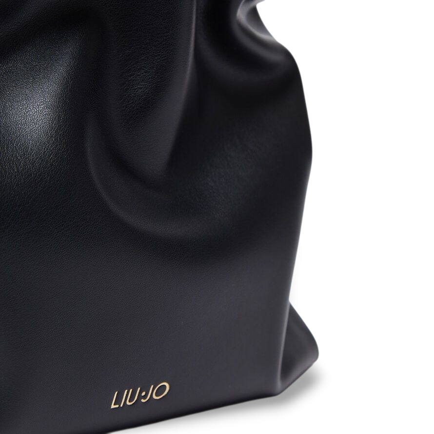 BORSA LIU JO A SPALLA RICCY MEDIA COL.NERO