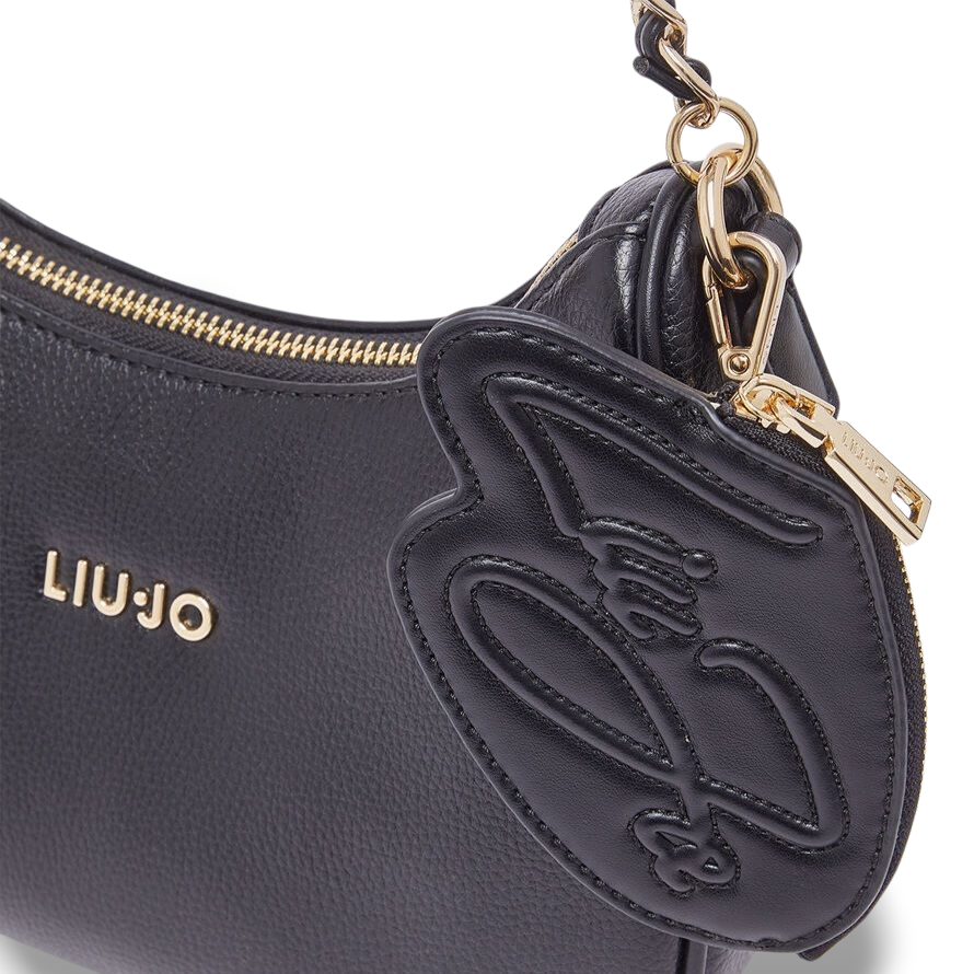 BORSA LIU JO HOBO PICCOLA CON PORTAMONETE COL.NERO