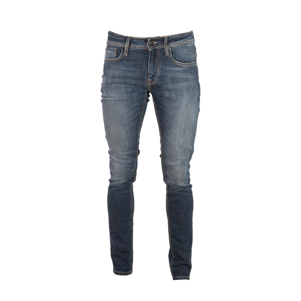 JEANS UOMO ANTONY MORATO TAPERED FIT MOD. "OZZY" IN DENIM ELASTICO - COL. BLU DENIM