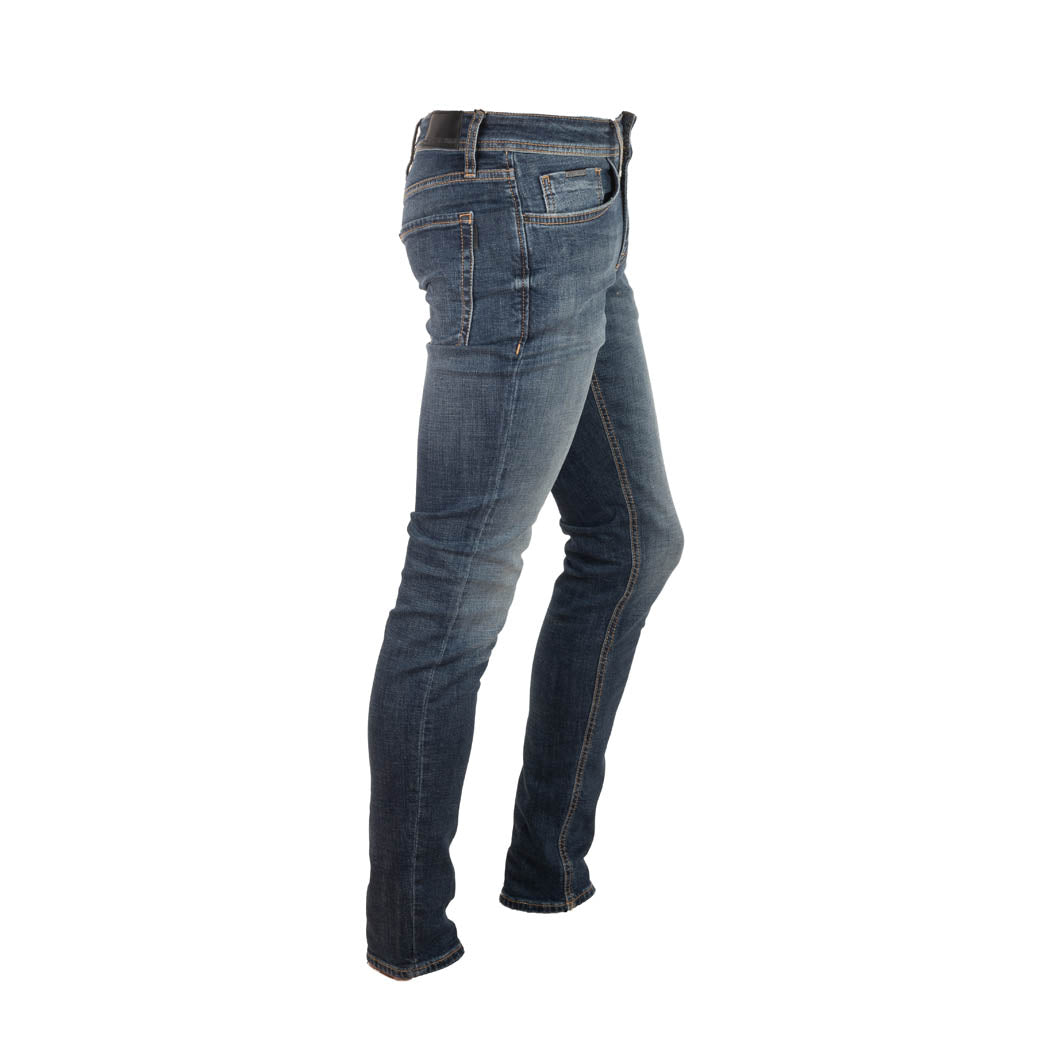 JEANS UOMO ANTONY MORATO TAPERED FIT MOD. "OZZY" IN DENIM ELASTICO - COL. BLU DENIM